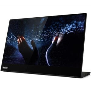 Lenovo ThinkVision M14t 35.6 cm (14") LCD Touchscreen Monitor - 16:9 - 355.60 mm Class - 1920 x 1080 - Full HD - In-plane 