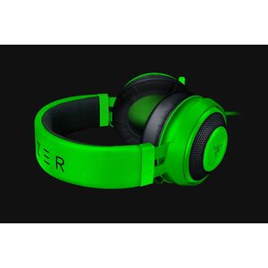 Auriculares Razer Kraken Cableado Sobre la cabeza Estéreo - Verde - Binaural - Circumaural - 32Ohm - 12Hz a 28kHz - 130cm 