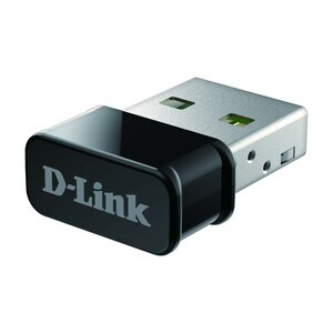 D-Link DWA-181 IEEE 802.11ac Wi-Fi Adapter for Desktop Computer/Notebook - USB 2.0 - 1.27 Gbit/s - 2.40 GHz ISM - 5 GHz UN