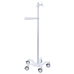 Ergotron StyleView Multipurpose Trolley - 6.80 kg Capacity - 5 Casters - 603.3 mm Width x 603.3 mm Depth Height - Bright W