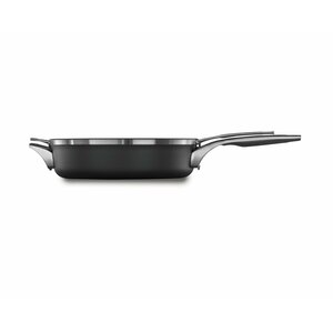 Calphalon Premier Cookware - - Hard Anodized Aluminum, Tempered Glass Cover, Stainless Steel Handle - Cooking, Sauteing - 