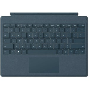 Microsoft Signature Type Cover Keyboard/Cover Case Microsoft Surface Go Tablet - Ice Blue - Alcantara Body - 4.6 mm Height
