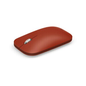 Microsoft Surface Mobile Mouse - Bluetooth - BlueTrack - Poppy Red - Wireless - 2.40 GHz - Scroll Wheel