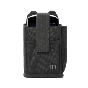 MOBILIS Carrying Case (Holster) Handheld Terminal, Smartphone, Tablet - Black - Drop Resistant - Elastic Flap, 1680D Polye