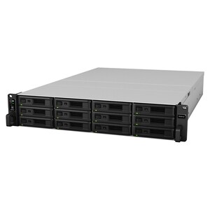 Synology RackStation RS3621XS+ 12 x Total Bays SAN/NAS Storage System - Intel Xeon D-1541 Octa-core (8 Core) 2.10 GHz - 8 