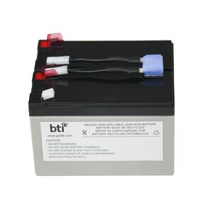 BTI UPS Battery Pack - 12 V DC - Lead Acid - Spill Proof