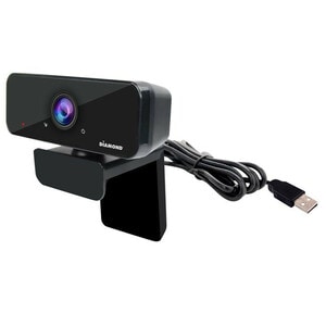 DIAMOND Video Conferencing Camera - 4 Megapixel - 30 fps - USB 2.0 - 2560 x 1440 Video - Auto-focus - Microphone - Noteboo