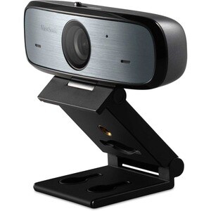 Viewsonic VB-CAM-002 Video Conferencing Camera - 30 fps - Black, Silver - Micro USB - 1920 x 1080 Video - Microphone