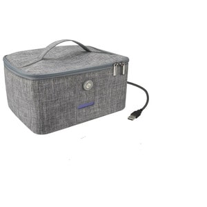 iLive Carrying Case UV Light Sanitizer - Bacterial Resistant - Fabric - Cloth Exterior Material - Foil Interior Material -