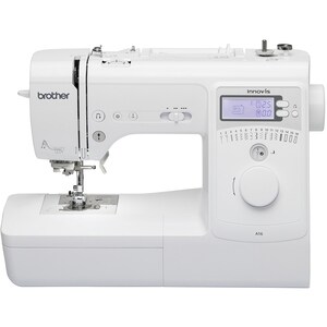 Brother Innov-is A16 Computerized Sewing Machine - Horizontal Bobbin System - 16 Built-In Stitches - Manual Threading - Se