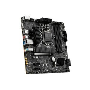 MSI B560M PRO-VDH Desktop Motherboard - Intel Chipset - Socket LGA-1200 - Intel Optane Memory Ready - Micro ATX - Core i3,