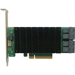 HighPoint RocketRAID 2840C SAS Controller - 6Gb/s SAS - PCI Express 3.0 x8 - Plug-in Card - RAID Supported - 0, 1, 5, 6, J