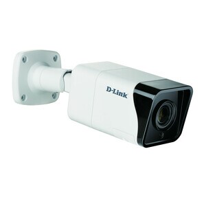D-Link Vigilance DCS-4718E 8 Megapixel HD Network Camera - Bullet - 30 m Night Vision - H.265, H.264, MJPEG, JPEG - 3840 x