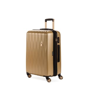 Swissgear 23 Hard Side Luggage - Gold Usb Port 4Wheels Expandable