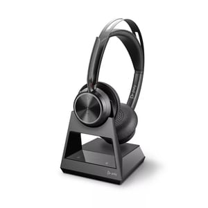 Poly Voyager Focus 2 Wired/Wireless Over-the-head Stereo Headset - Binaural - Ear-cup - 9100 cm - Bluetooth - 20 Hz to 20 