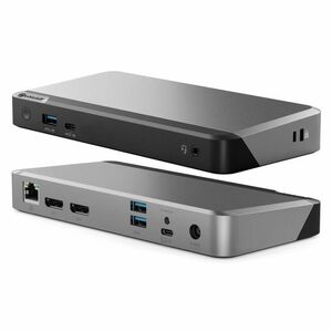 Alogic MX2 Docking Station - for Notebook/Monitor - 65 W - USB Type C - 2 Displays Supported - 4K, 5K - 3840 x 2160 - 4 x 