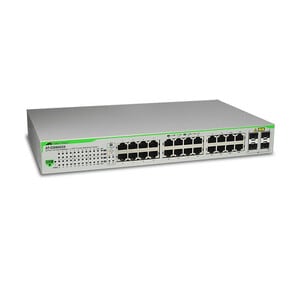 Allied Telesis WebSmart GS950/24 Ethernet Switch - 28 Ports - Manageable - Gigabit Ethernet - 10/100/1000Base-T, 1000Base-