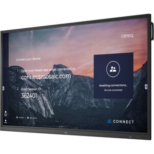 NEC Display 75" UHD Collaborative Board - 75" LCD - Infrared (IrDA) - Touchscreen - 16:9 Aspect Ratio - 3840 x 2160 - Dire