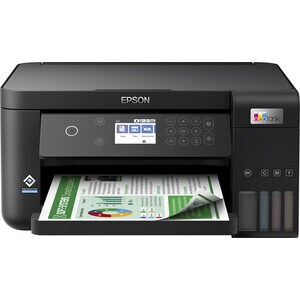 Epson EcoTank L6260 Wireless Inkjet Multifunction Printer - Colour - Black - Copier/Printer/Scanner - 33 ppm Mono/20 ppm C