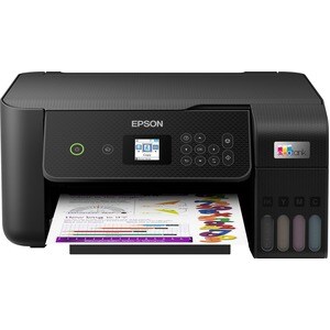Epson EcoTank L3260 Wireless Inkjet Multifunction Printer - Colour - Black - Copier/Printer/Scanner - 33 ppm Mono/15 ppm C