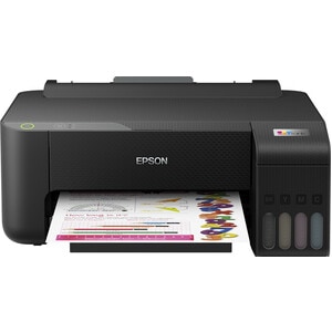 Epson EcoTank L1210 Desktop Inkjet Printer - Colour - 33 ppm Mono / 15 ppm Color - 5760 x 1440 dpi Print - Manual Duplex P