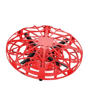 MYEPADS Hover Star- Motion Controlled UFO- Includes Glowing LED Lights- Red - 6+ Age - Battery Powered - 0.17 Hour Run Tim