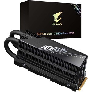 Aorus GP-AG70S1TB-P 1000 GB Solid State Drive - M.2 2280 Internal - PCI Express (PCI Express NVMe 4.0 x4) - Gaming Console