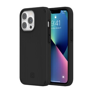 Incipio Duo for iPhone 13 Pro - For Apple iPhone 13 Pro Smartphone - Black - Soft-touch - Bump Resistant, Drop Resistant, 