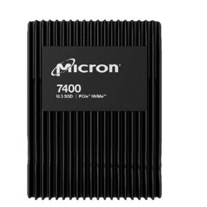 Micron 7400 MAX 6.40 TB Solid State Drive - 2.5" Internal - U.3 (PCI Express NVMe 4.0 x4) - Mixed Use - TAA Compliant - Se