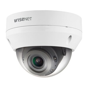 Wisenet QNV-6082R1 2 Megapixel Outdoor Full HD Network Camera - Color - Dome - 98.43 ft Infrared Night Vision - H.265, H.2