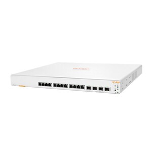 Aruba Instant On 1960 12XGT 4SFP+ Switch - 12 Ports - Manageable - 10 Gigabit Ethernet - 10GBase-T, 10GBase-X - 2 Layer Su