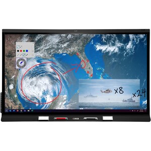 SMART Board 6075S-V3 Pro Interactive Display, TAA Compliant - 75" LCD - Touchscreen - 16:9 Aspect Ratio - 3840 x 2160 - LE