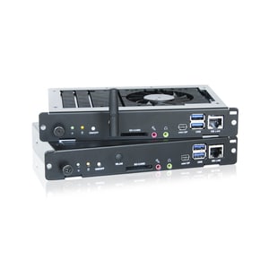 NEC Display OPS-SKY-CEL-S4/64/W7e B Digital Signage Appliance - Celeron 2.40 GHz - USB - Serial - Ethernet - Black
