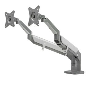 Ergotech Mounting Arm for Monitor - Height Adjustable - 2 Display(s) Supported - 17" to 32" Screen Support - 39.60 lb Load