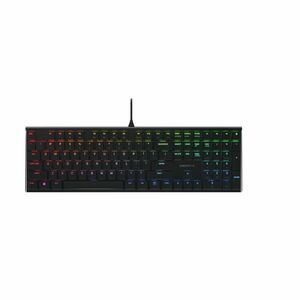 CHERRY MX 10.0N RGB Wired Mechanical Keyboard for Office and Gaming - Black,MX Low Profile SPEED Switch,Aluminium Housin, 