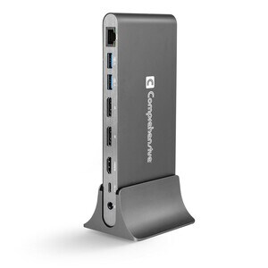 Comprehensive VersaDock USB-C Docking Station - for Mouse/Keyboard/Webcam/Hard Drive/Printer - Memory Card Reader - SD, mi