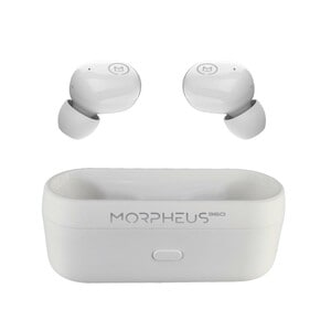 Morpheus 360 Spire True Wireless Earbuds - Bluetooth In-Ear Headphones with Microphone - TW1500W - HiFi Stereo - 20 Hour P