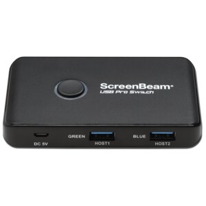 ScreenBeam USB Pro Switch - 2 x Inputs - 4 x Outputs - USB - Audio/Video Compatible
