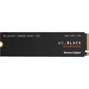 WD Black SN850X 2 TB Solid State Drive - M.2 2280 Internal - PCI Express NVMe (PCI Express NVMe x4) - Gaming Console, Desk