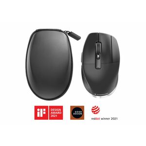 3Dconnexion CadMouse Pro Wireless - Full-size Mouse - Optical - Wireless - Bluetooth/Radio Frequency - 2.40 GHz - Yes - US