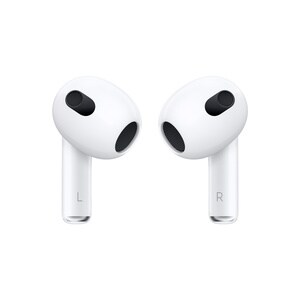 Apple AirPods (3rd Generation) Earset - Stereo - Wireless - Bluetooth - Earbud - Binaural - In-ear - White