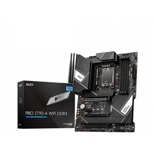 MSI Z790-A WIFI DDR4 Desktop Motherboard - Intel Z790 Chipset - Socket LGA-1700 - ATX - Core i5, Core i7, Core i9, Pentium