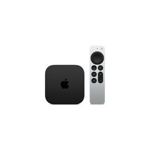 Apple TV 4K Internet TV - 64 GB HDD - Wireless LAN - Black - Siri - HDR10, HDR10+, HLG - Dolby Digital 5.1, Dolby Digital 
