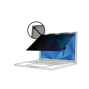 3M Privacy Filter for Apple MacBook Pro 16 2021 with COMPLY Flip Attach (16:10 aspect ratio) New