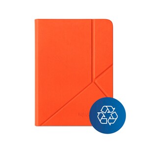 Kobo SleepCover Cover Case Kobo eReader - Coral Reef Orange - MicroFiber, Plastic Body