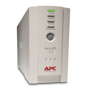 APC by Schneider Electric Back-UPS BK350EI Standby UPS - 350 VA/210 W - Tower - 4.70 Minute Stand-by - 220 V AC Input - 23