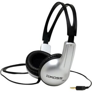 Koss UR10 Stereo Headphone - Stereo - Silver - Mini-phone (3.5mm) - Wired - 32 Ohm - 60 Hz 20 kHz - Over-the-head - Binaur