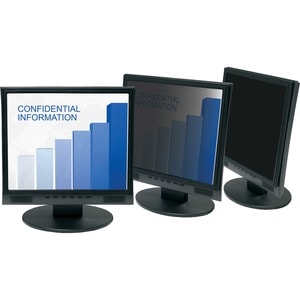3M Framed Privacy Filter Black - For 19"LCD Monitor - 5:4 - Scratch Resistant, Dust Resistant