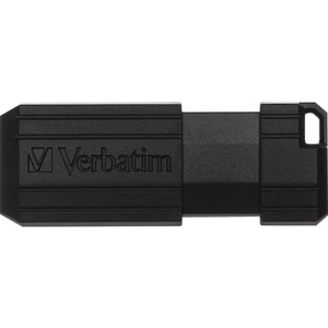 Verbatim 32GB PinStripe USB Flash Drive - Business 10pk - Black - 32 GB - USB 2.0 Type A - Black - Lifetime Warranty - 10 