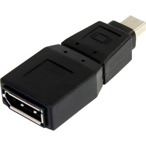 StarTech.com Mini DisplayPort to DisplayPort Adapter Converter - Mini DP (m) to DP (f) Converter Adapter - 1 x Mini Displa